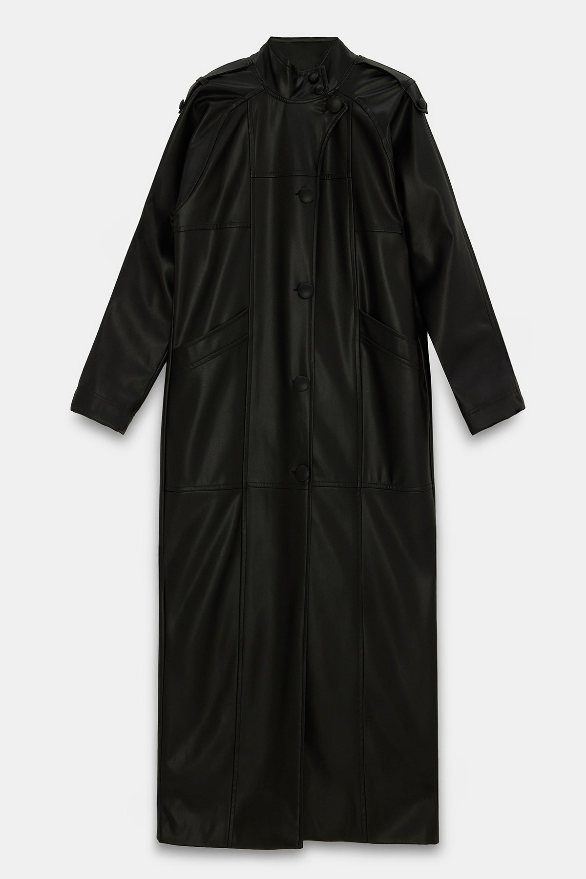 NOIRE LEATHER COAT